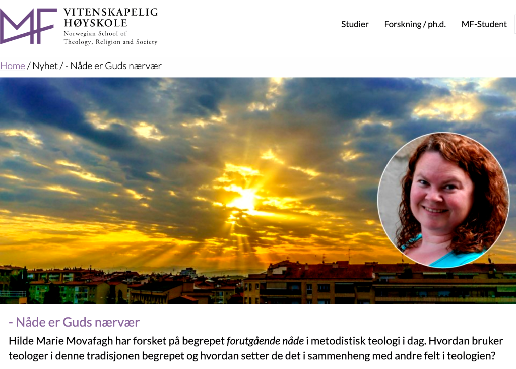 &laquo;Nåde er Guds&nbsp;nærvær!&raquo;