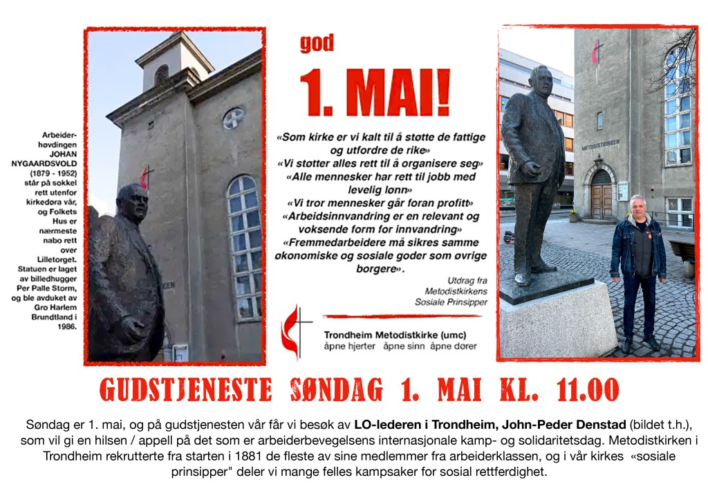 1. mai viktig for&nbsp;kirken